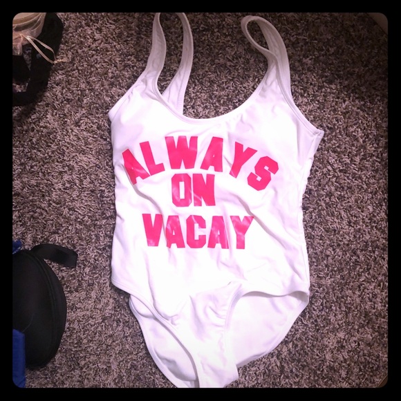 Other - ALWAYS ON VACAY one piece swimsuit! Never worn!